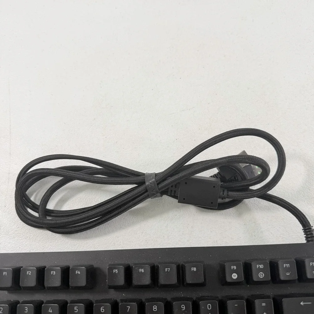 Razer Huntsman Elite Mechanical Gaming Keyboard RZ03-0187 TESTED WORKING